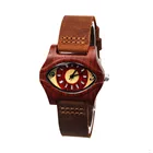 Trade Watch Manufacturer Wholesale Brand Sandalwood Shell Belt Foreign Trade Men's Leisure Customized Wooden Watch