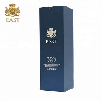 Eastbox. Single Bottle Premium Embossing Printing Cardboard Paper Wine Storage Box,wooden wine boxes,sublimation wine box