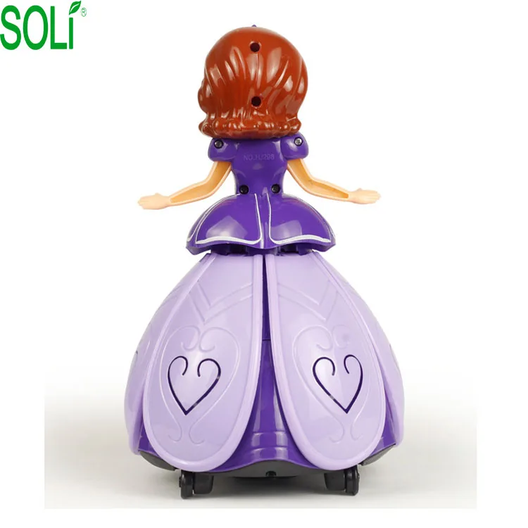 Hot sales Princess doll children's electric toy dance fairy lights princess light toys for girls