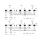 Mp3 Player 7 Segment Digit Display 0.8 Inch 3 Digits 7 Segment LED Display For Car USB MP3 Player