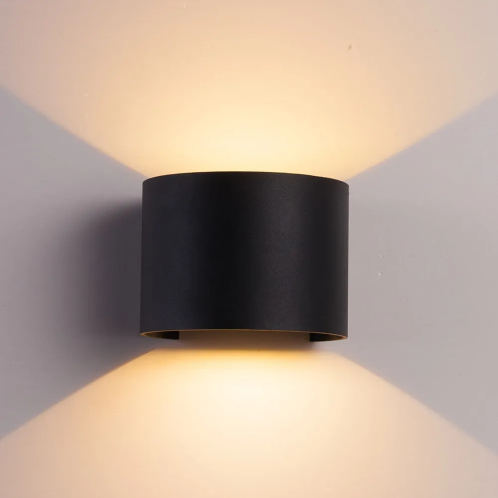 semi circular wall lights