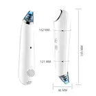 Facial Hot Cold Compress Electrical Face Massager Blackhead Suction Device