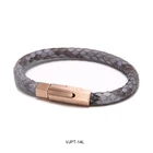 Bracelet Fashion Jewelry Custom Mens Python Leather Bracelet