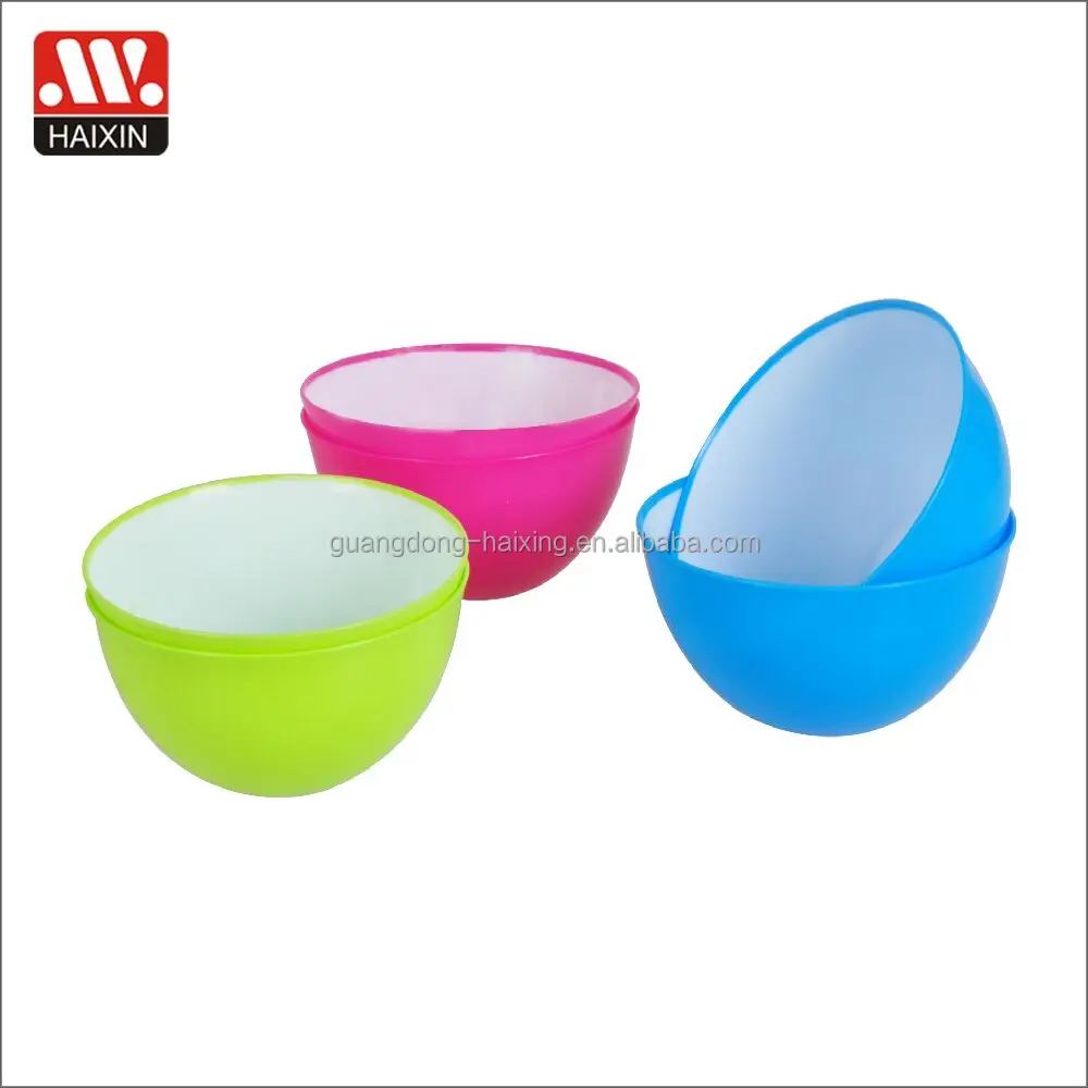 eco-friendly plastic salad bowl plastic cookout bowl