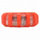 Flashing 3/4/6 Pack 9 Modes AAA Battery Emergency Disc Roadside Safety Magnetic 15 Led Dot Road Flares Traffic Flashing Warning Lights