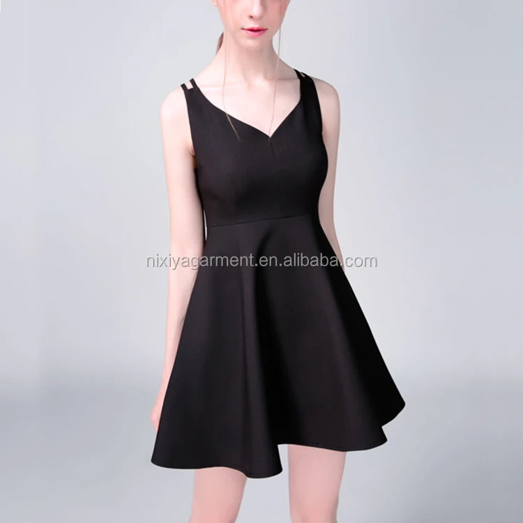 black dress kurti