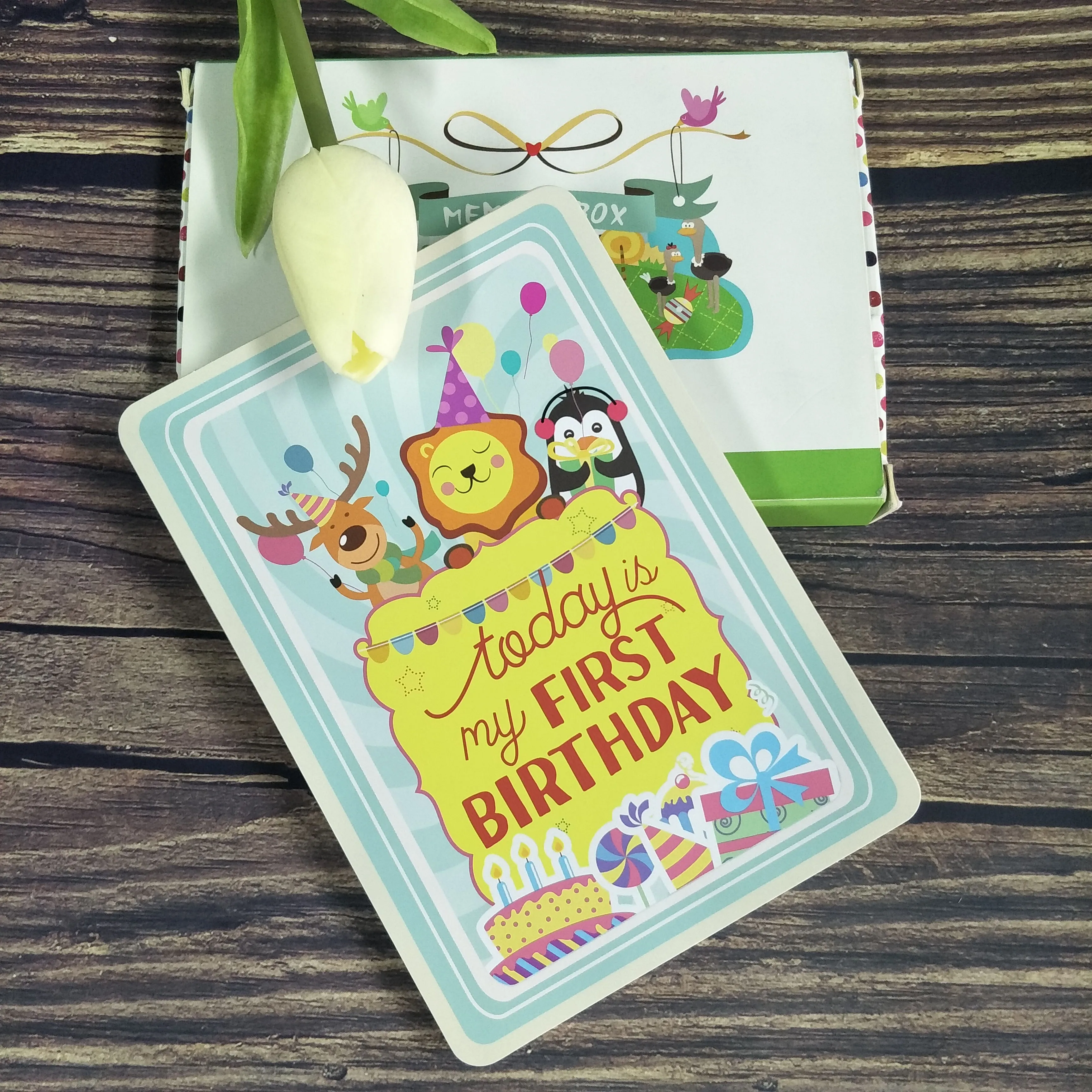 ruibon designs baby shower gift baby milestone