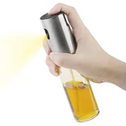 Glass Bottle Glassglassglass Glass Qlive Qil Bottle Sprayer Dispenser