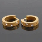 Jhumka Earring Zircon Earring New Designs Fashion Gold Plated Jewelry Zircon Jhumka Hoop Earring