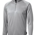 Pullover Jersey Jerseypullover Plain 1/4 Zipper Pullover Jacket For Men 100% Polyester Dry Fit Moisture Wicking Outdoor Performance Pullover Jersey Wholesale