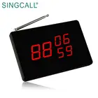 SINGCALL Restaurant Coaster Smart Thin Pager Wireless Guest Paging System