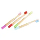 Bamboo Eco Soft Disposable Organic Bamboo Kids Toothbrush