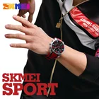 Silicone Watch Wrist Wrist Watches Men Silicone Skmei 9128 Mens Quartz Watch Stopwatch Sport Wrist Watch