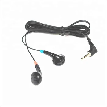 One time use cheap headphones airplane disposable earphone on ear
