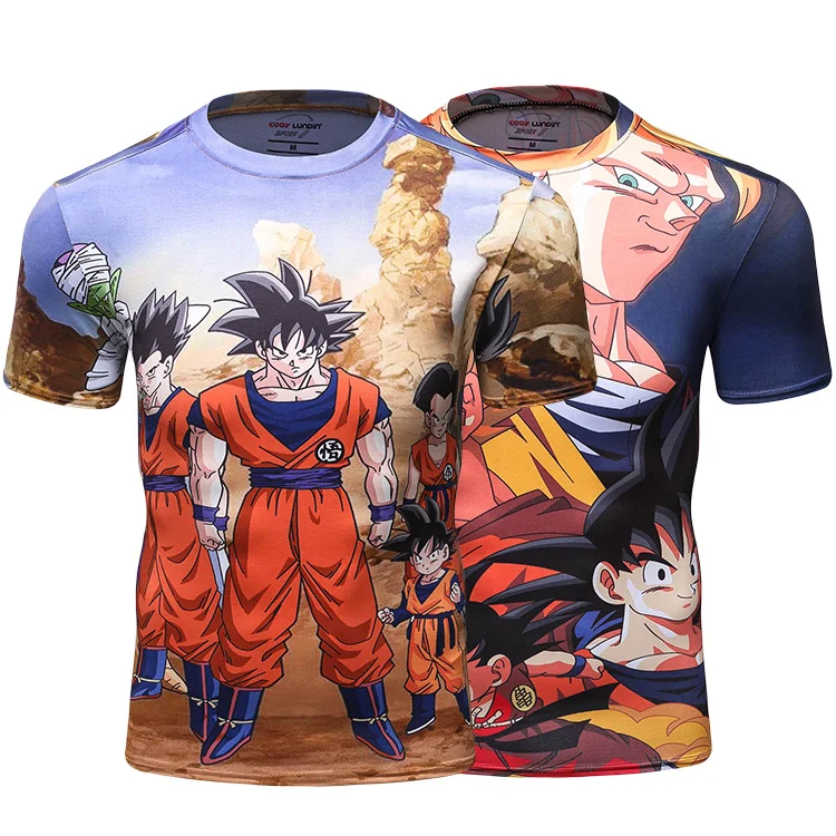 Fabricantes De China Anime Goku Japonés 3d T Camisa Para Hombres Ropa - Buy  Camiseta T-shirt Camiseta 3d Camiseta T-shirt Camiseta Mma Ropa Product on  