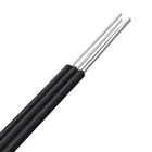 Pvc Cable Outdoor Ftth Drop Cable LZSH PVC Jacket G657A1 G652A2 FTTH Outdoor Fiber Optic Drop Cable With Messenger Wire