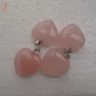 Heart Wholesale Rose Quartz Heart Jewelry Heart Stone