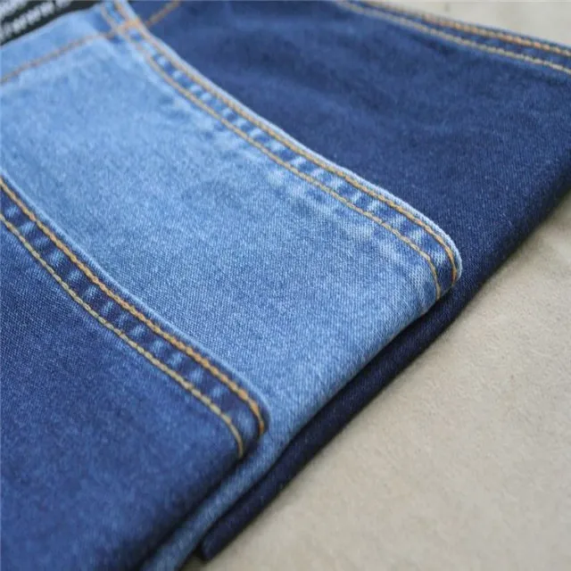 colored stretch denim fabric