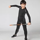 Sets Boy Boys Compression Luckpanther Manufacturer Kid Compression Wear Sets Boy Quick Dry Shirts