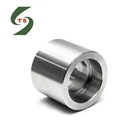 Steel CF8/304 1/2" BSP Female Stainless Steel 3000# Half Coupling