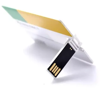 Custom Logo Real Capacity USB Stick Business Card USB Flash Memory 3.0 USB Flash Drive 8GB
