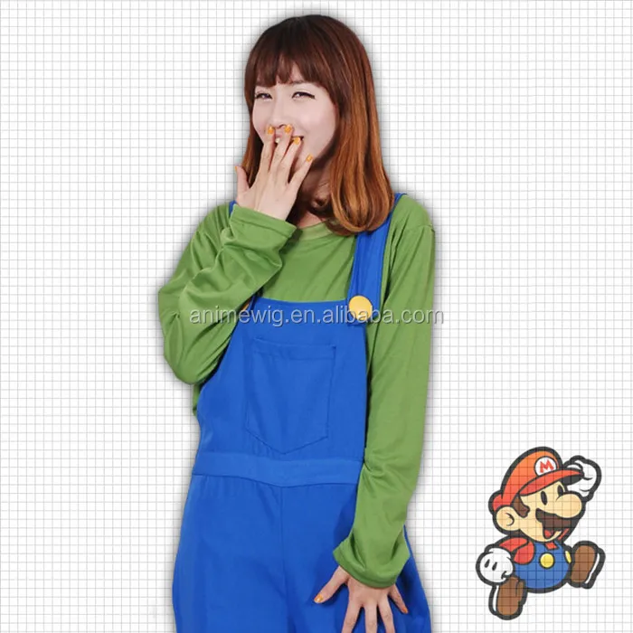 halloween unisex game super mario red green 2 color cartoon