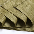 Pp Green Pp Polypropylene Bags Lowest Price Strong Quality Disposable Packing Construction Waste Plastic PP Woven Green Military Sand Bags