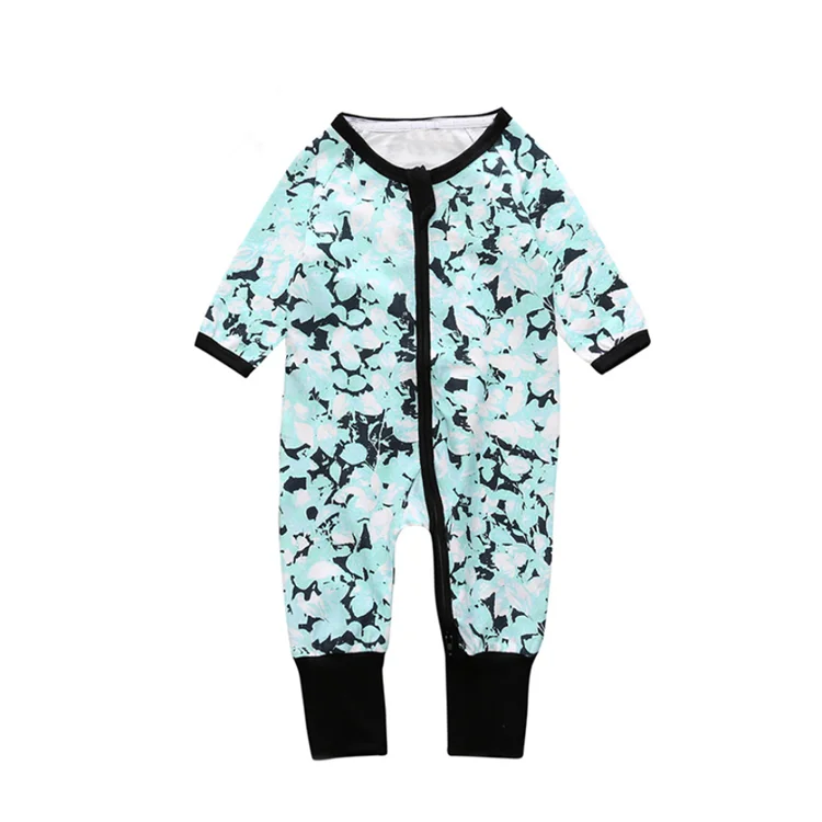 manufacturer New design fashion comfortable baby long sleeve overall kids pajamas girl