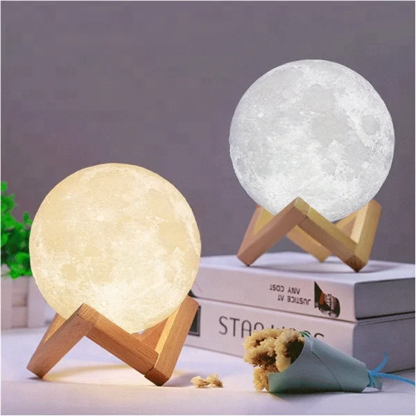 multicolor moon lamp