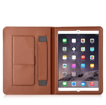 PU Leather flip cover case for apple ipad 2 3 4 luxury tablet case with auto sleep and stand function