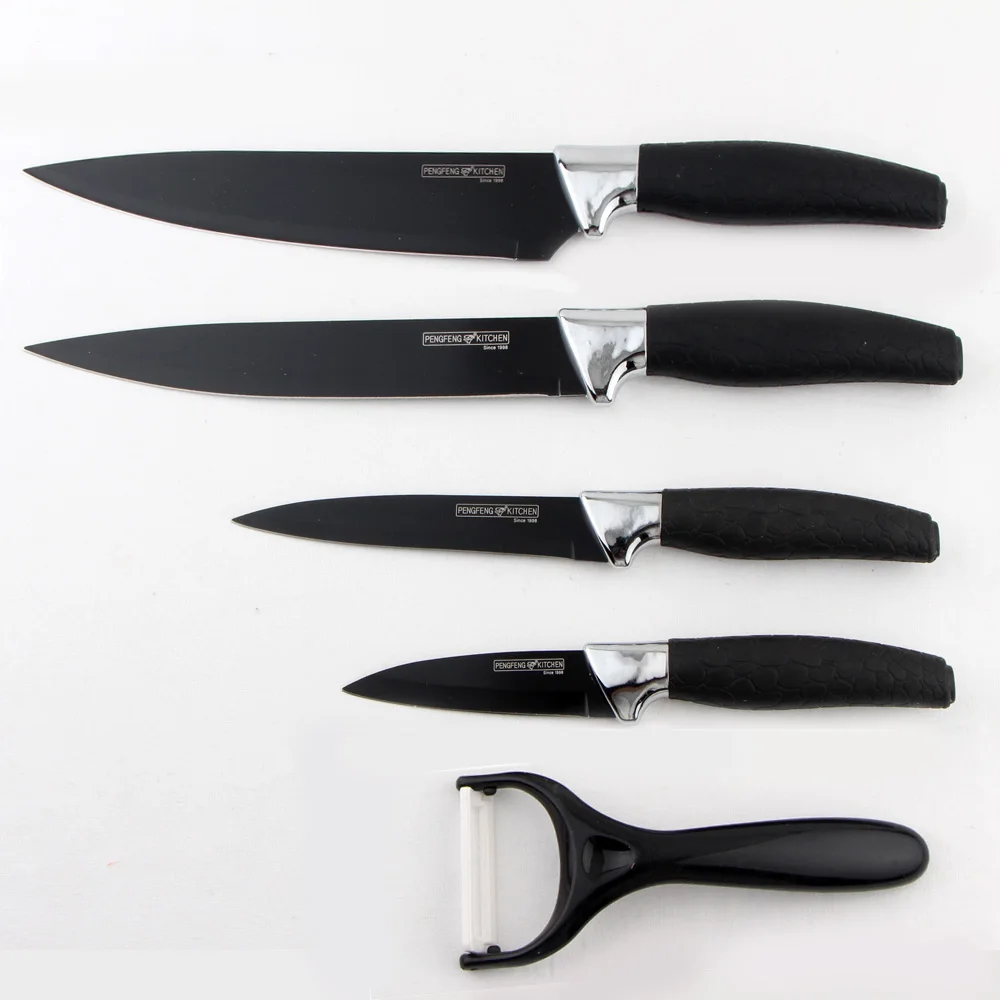 famous italian stiletto steel knife set designed