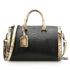 Handbag Fashion Large Capacity Boston Pillow Shape Bag Snack Skin Handbag Real Leather Shoulder Bag