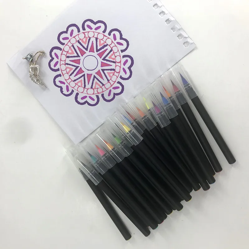 2019 New Sketch OEM Brush Pen Set Watercolor Brush Pen For Drawing