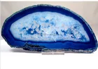 Agate Natural Stone Blue Agate Slices Wholesale The Natural Agate Stone Slices For Factory Direct