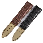 Watch High Quality Real Crocodile Watch Strap Cheap Wide Vintage Watch Leather Band