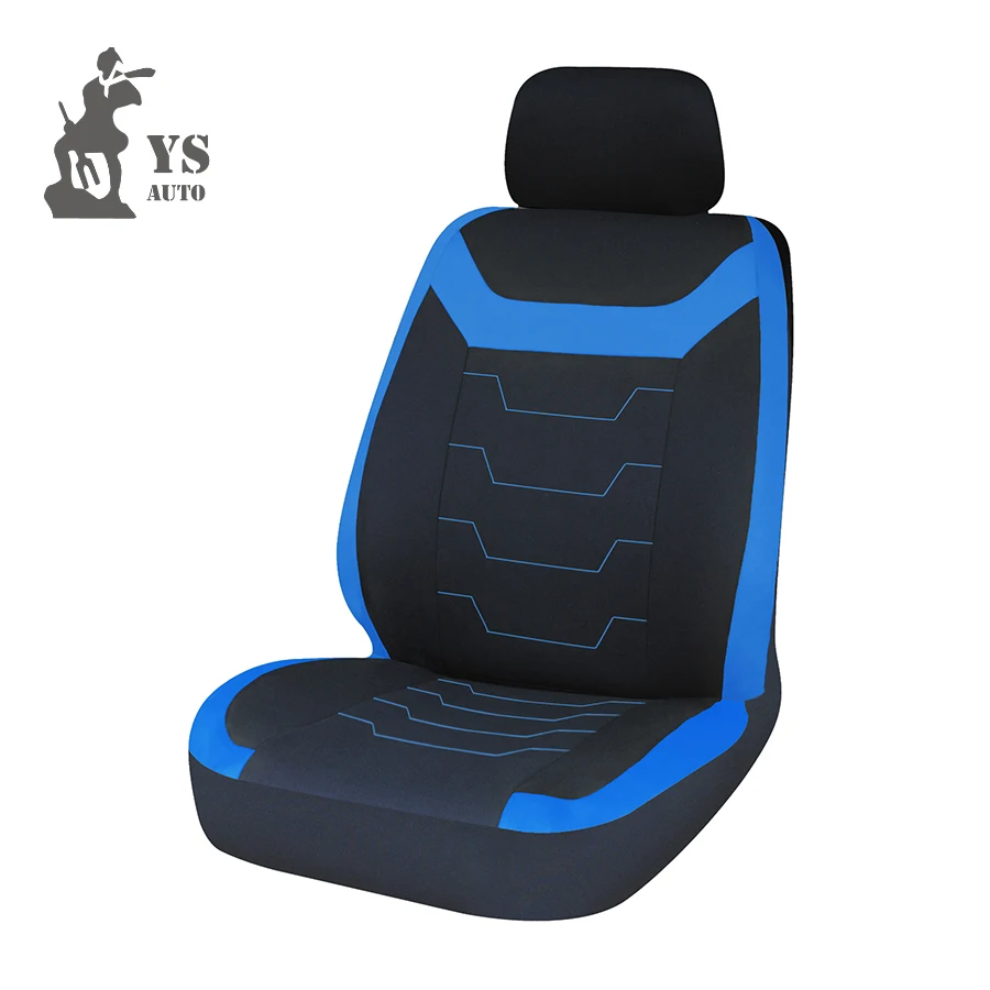 Universal Use Breathable  Polyester Fabric Car Seat Cover Factory Direct Well Fit for Most Cars Custom Logo Acceptable