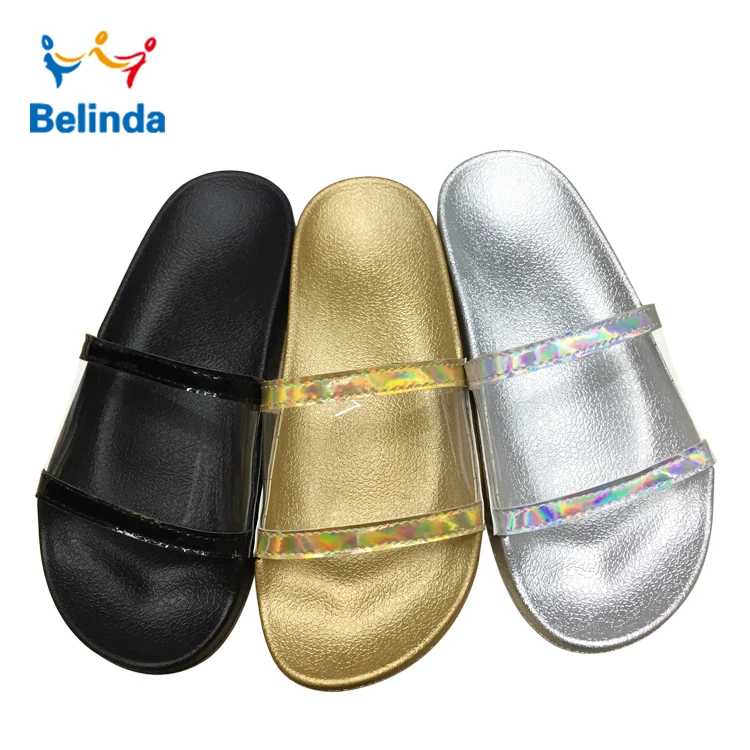 transparent slides shoes