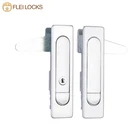 Push Lock Electrical Cabinet Plane Push Button Swing Handle Lock