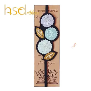 HSDRibbon Professional custom handmade skinny Elastic Bookmark