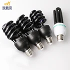 Uv Lamp And Bulb 365nm E27 220v Ultraviolet Fluorescent Spiral Tube UV Lamp 40W Black Light Bulb