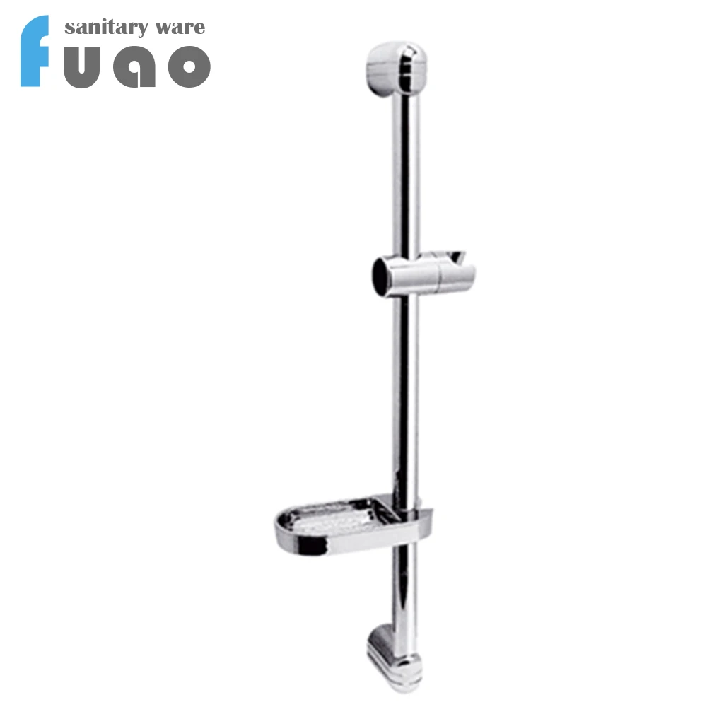 fuao highly polished sliding bar & shower head holder