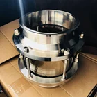 Stainless Steel Stainless Steel 4inch Short Type Triclamp Inline Sight Glass Use For BHO Closed Loop Extractor