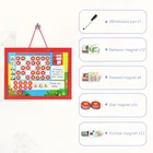 Decorative Calendar Activity Behavior Reward Schedule Record Board For Wall Color Magnetic Star Chore Chart