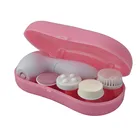 Facial 5 In 1 Electric Wash Face Machine Face Massager Electric Facial Cleansing Brush Set