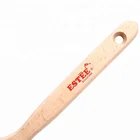 Paint Brushes Wooden Handle Paint Brush Hot Selling Hard Wooden Handle Bulk Custom Wholesale Angled Paint Brushes