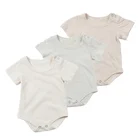 Summer Infant Clothes Children Clothes Organic Cotton Baby Onesie