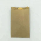 Kraft Paper Bag Craft Pack Paper Bag Brown Kraft Food Packing Paper Bag Sharp Bottom Craft Paper Bag