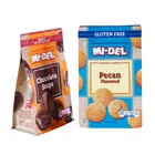 Plastic Bag Box Plastic Bag Manufacturer Block Plastic Bag Box Pouch Biscuit Flat Bottom Zipper Cookie Packaging
