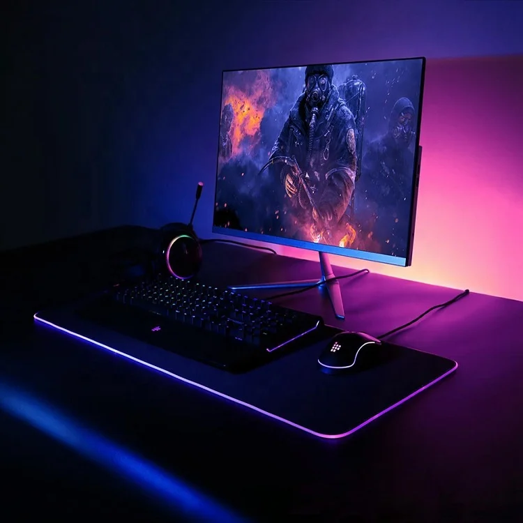 afdeling Jane Austen Echt 2019 New Trendy Products Tabletop Gamer Large Small Led Lights Rgb Gaming  Mat Mouse Pad In 14 Color Changing Modes - Buy Mouse Pad,Mouse Mat,Rgb  Mouse Pad Product on Alibaba.com