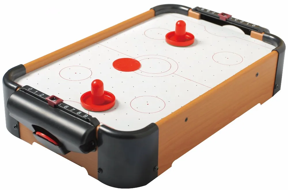 Wooden Rectangular Mini Ice Hockey Table Board Game